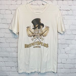 Vintage Britney Spears Circus 2009 Concert Graphic Tee